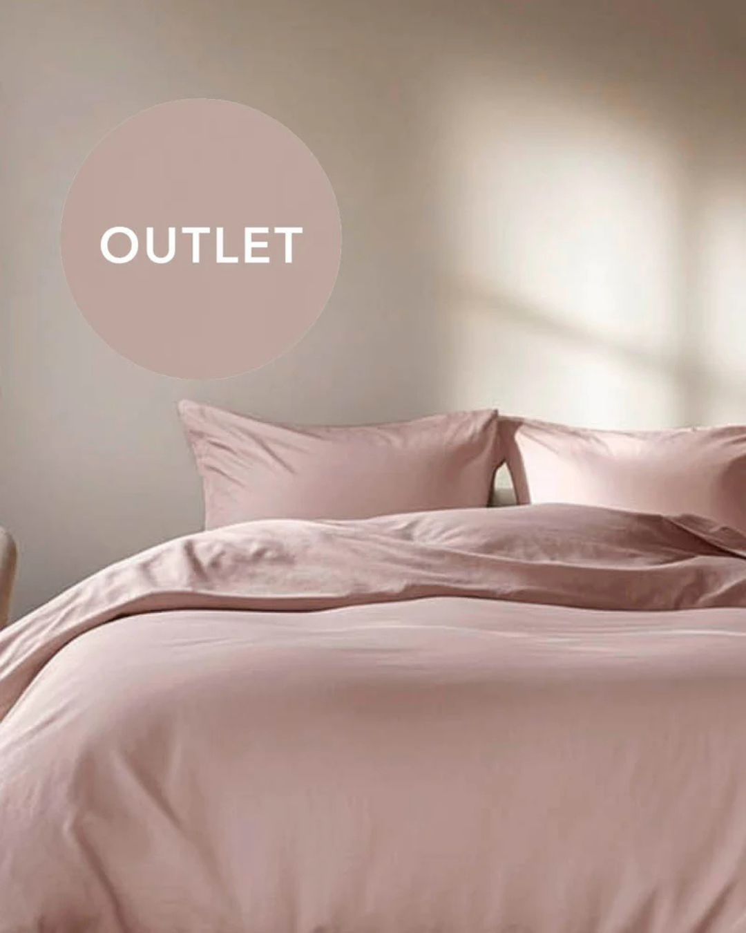 HOOMstyle OUTLET Micro-Percale dekbedovertrek 1-persoons