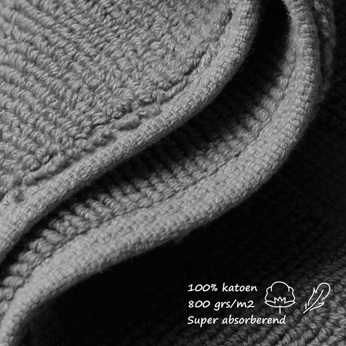 HOOMstyle Badmat Avenue - Douchemat - 800grs katoen