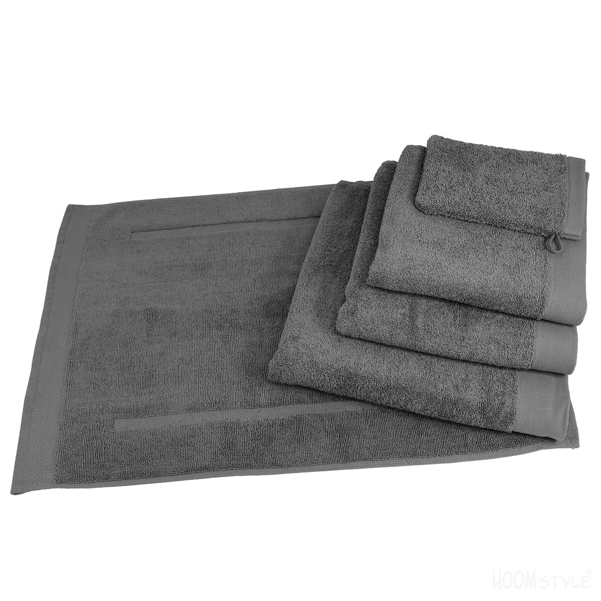 HOOMstyle Badmat Avenue - Douchemat - 800grs katoen