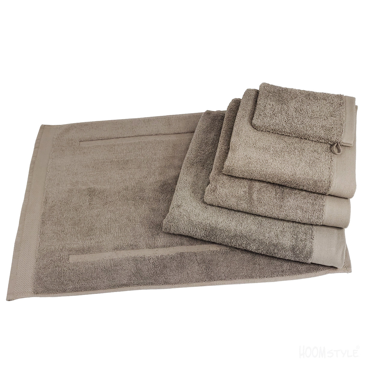 HOOMstyle Badmat Avenue - Douchemat - 800grs katoen