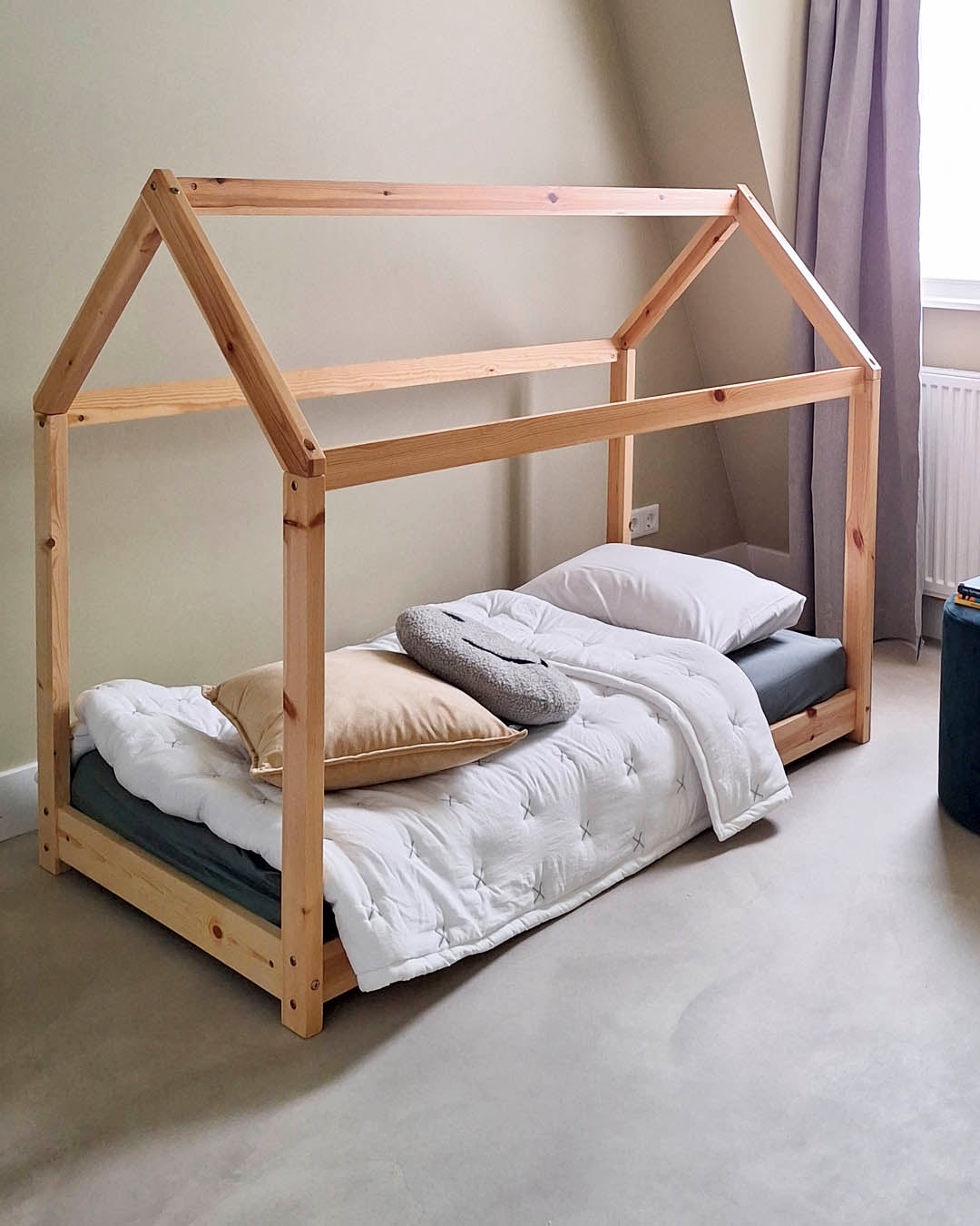 HOOMstyle Wasbaar Dekbed - Micropercale - Peuter dekbed zonder overtrek + kussensloop