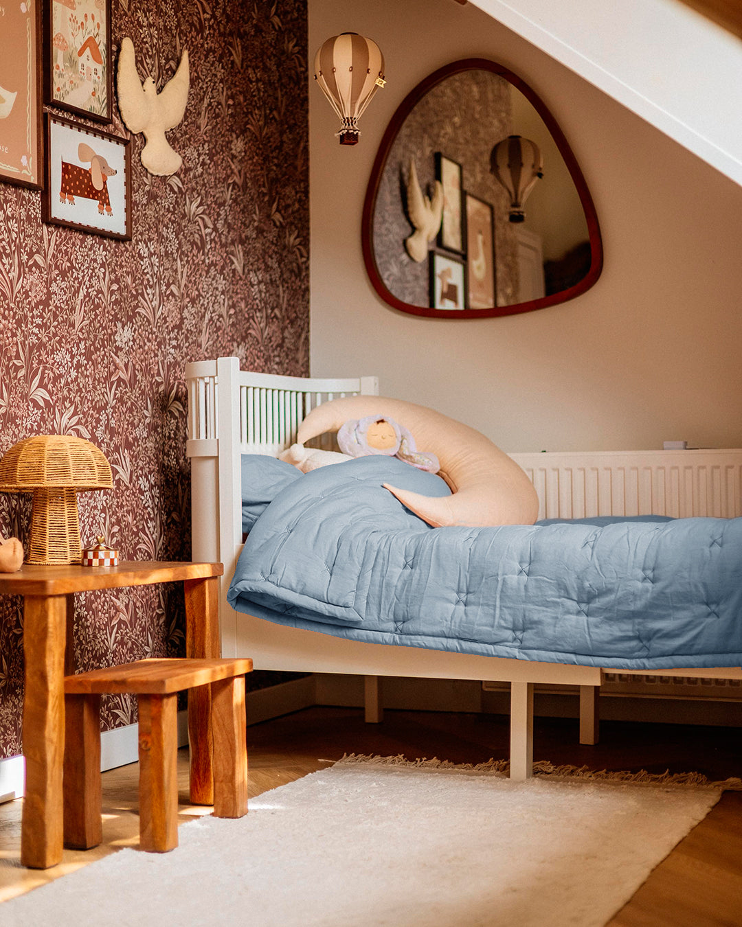 HOOMstyle Wasbaar Dekbed - Micropercale - Peuter dekbed zonder overtrek + kussensloop