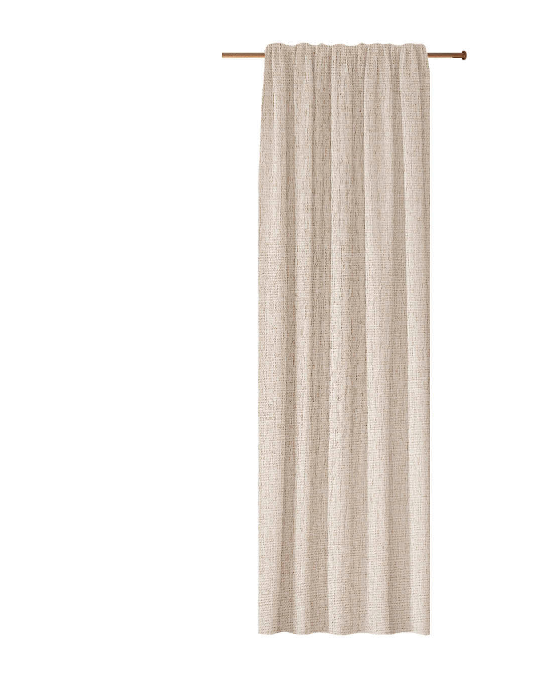 HOOMstyle Ready-Made Curtain Luna - 100% Blackout - Pleated header tape