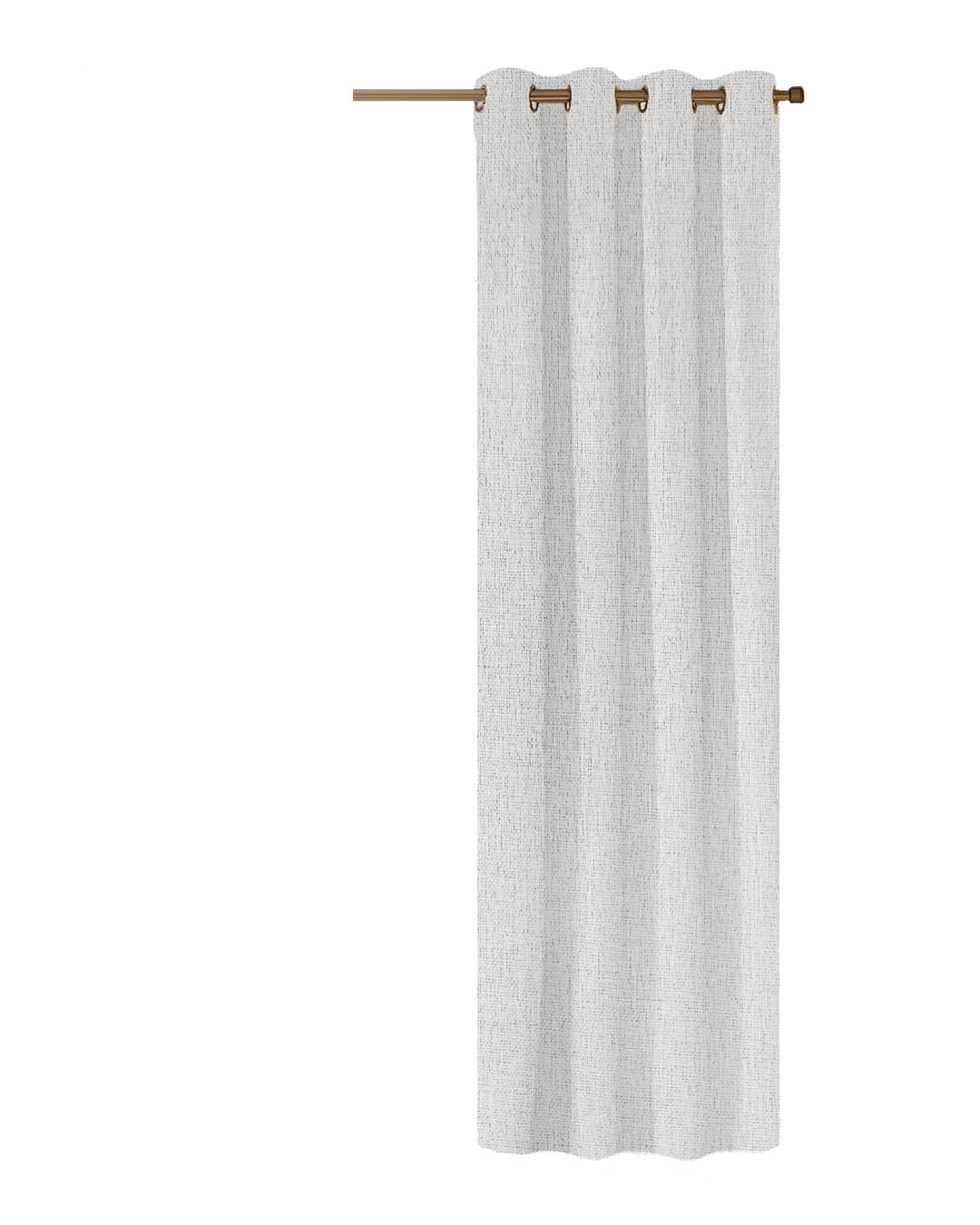 HOOMstyle Kant en Klaar gordijn Luna - 100% Verduisterend - Met Ringen