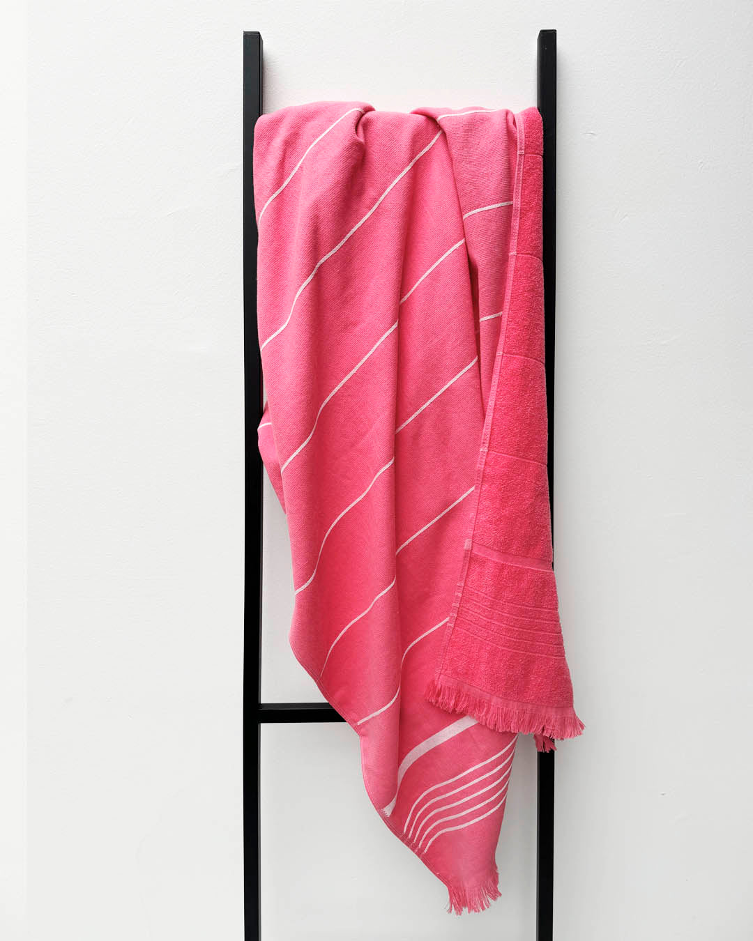 HOOMstyle Serviette Hamam - 100% Coton Doux - Serviette de Plage - Serviette de Sauna