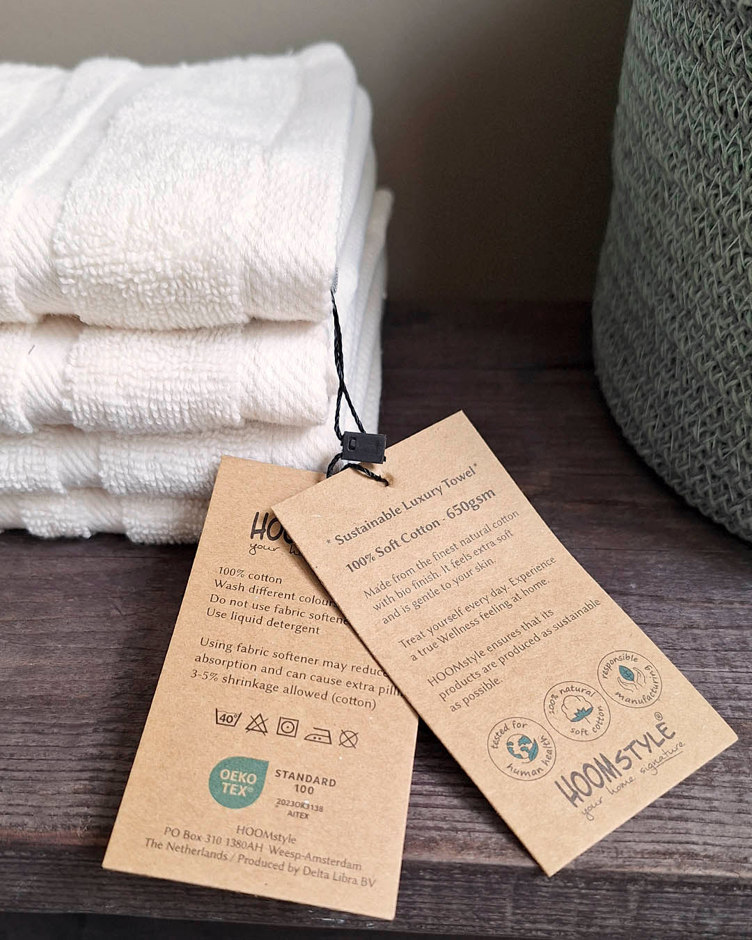 HOOMstyle towels - Boutique - 100% cotton 650 gr/m2