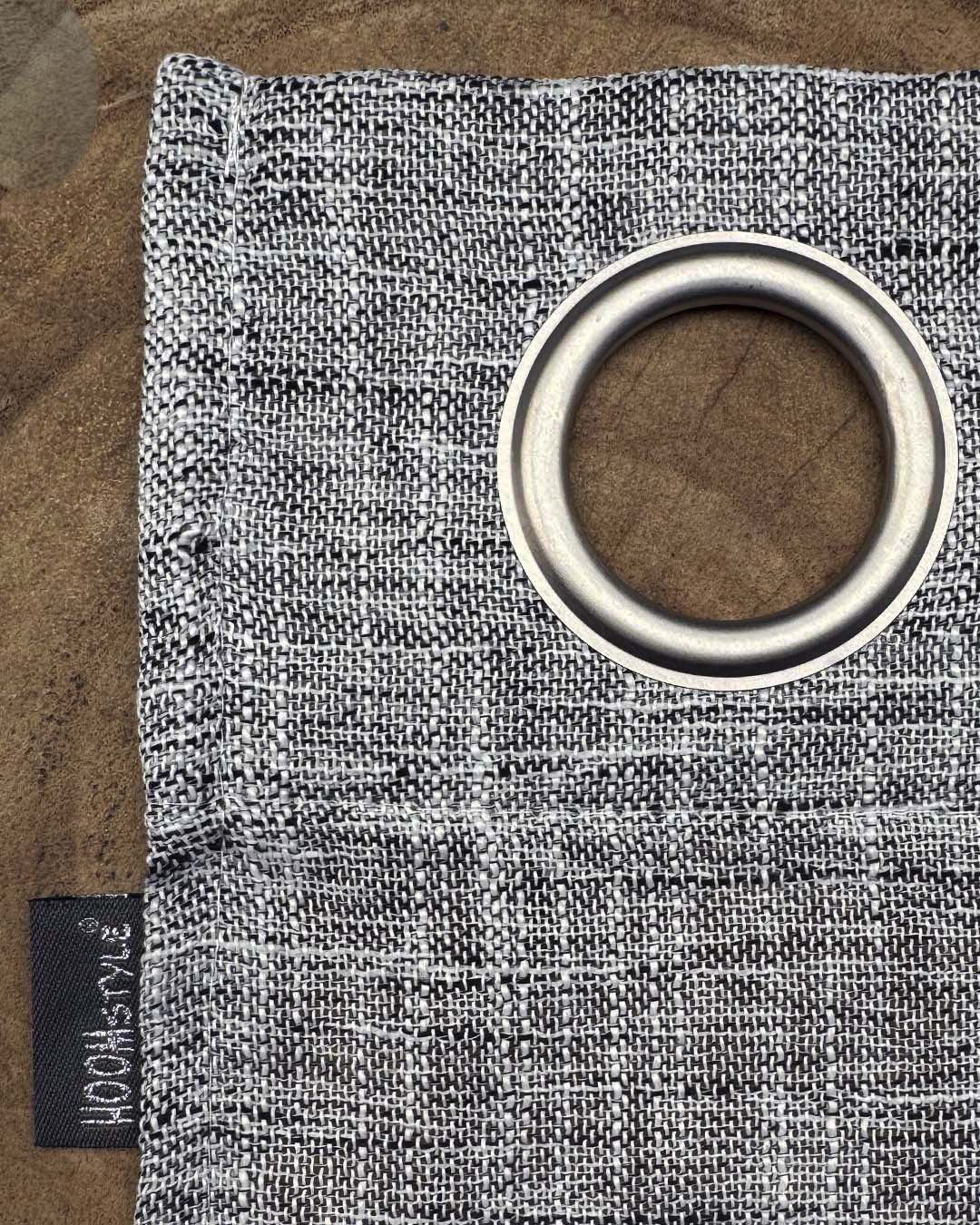 HOOMstyle Rideau Prêt à Poser Ivy - filtrant - Avec œillets