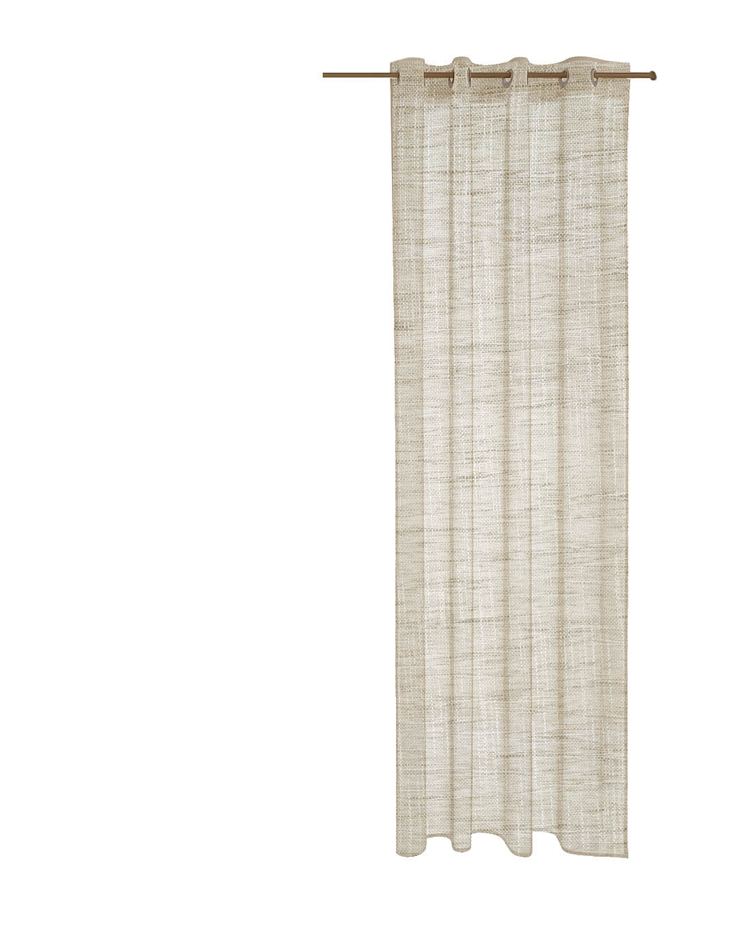 HOOMstyle Rideau Prêt à Poser Ivy - filtrant - Avec œillets