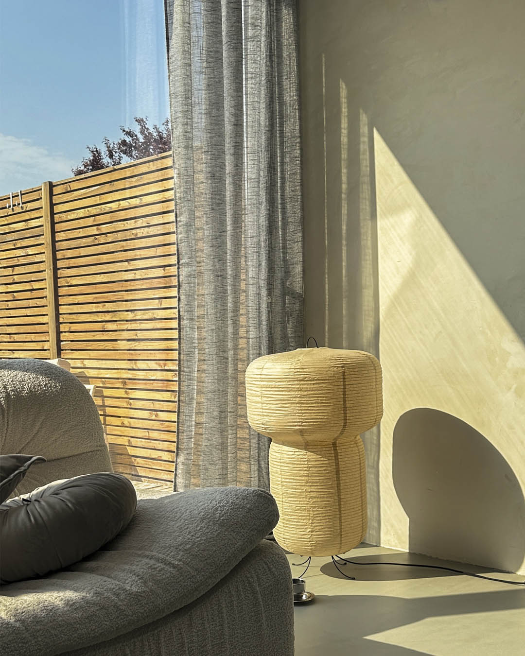 HOOMstyle Rideau Prêt à Poser Ivy - filtrant - Avec galon fronceur