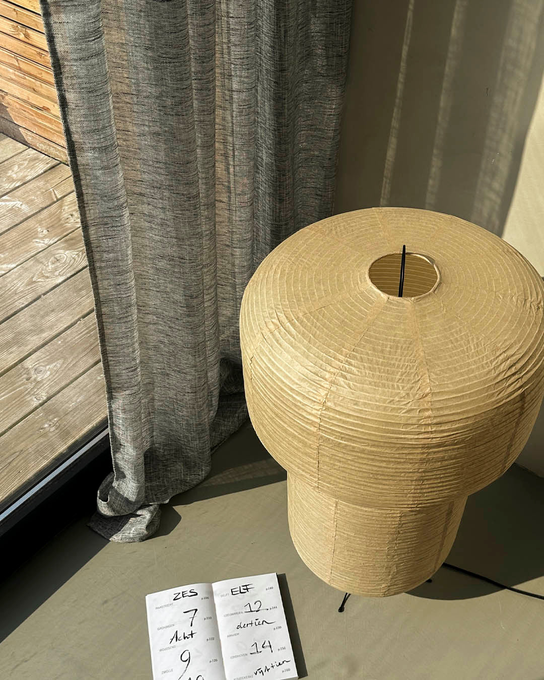 HOOMstyle Fertigvorhang - Ivy - Halbtransparent - Ösen