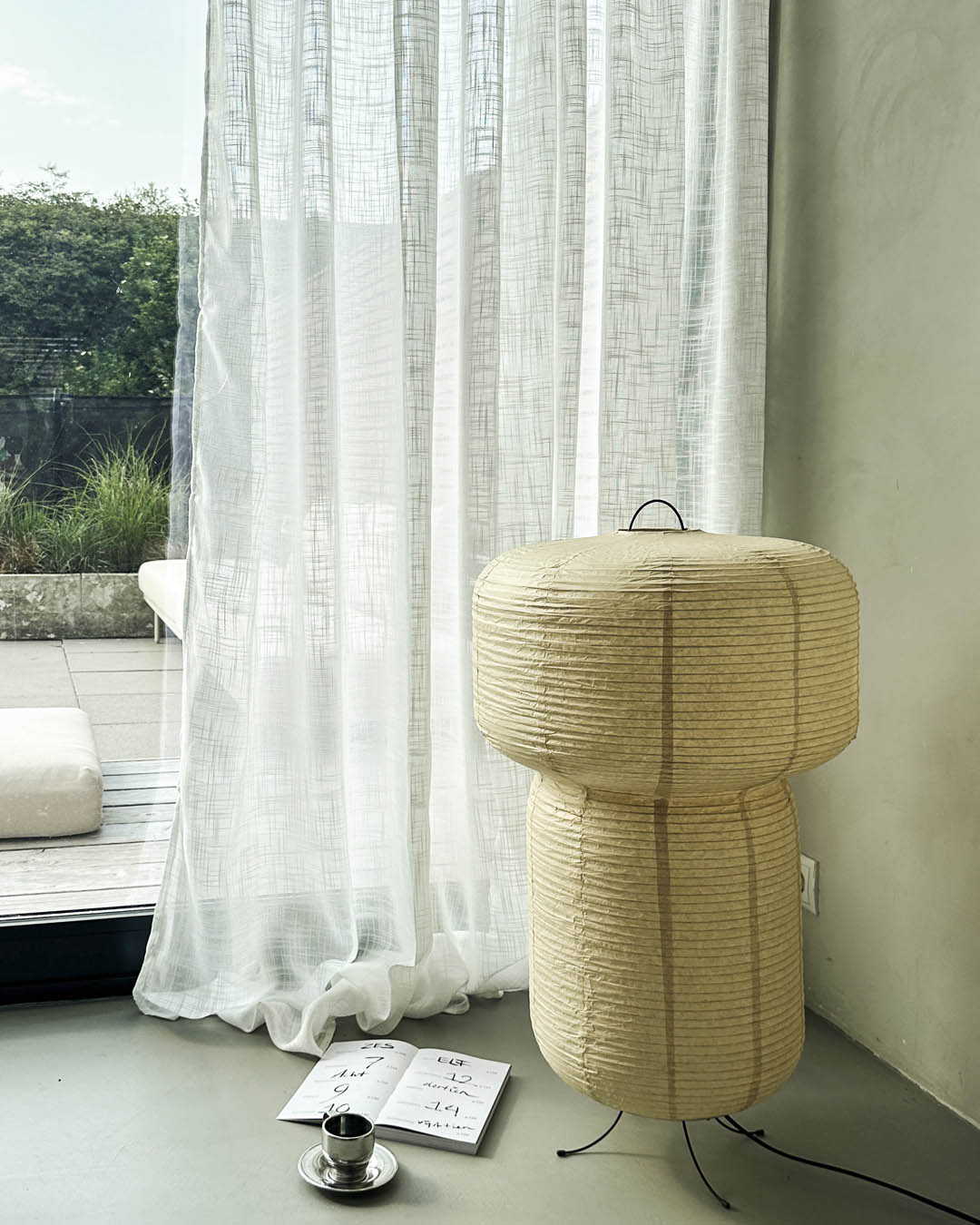 HOOMstyle Rideau Prêt à Poser Ivy - filtrant - Avec œillets