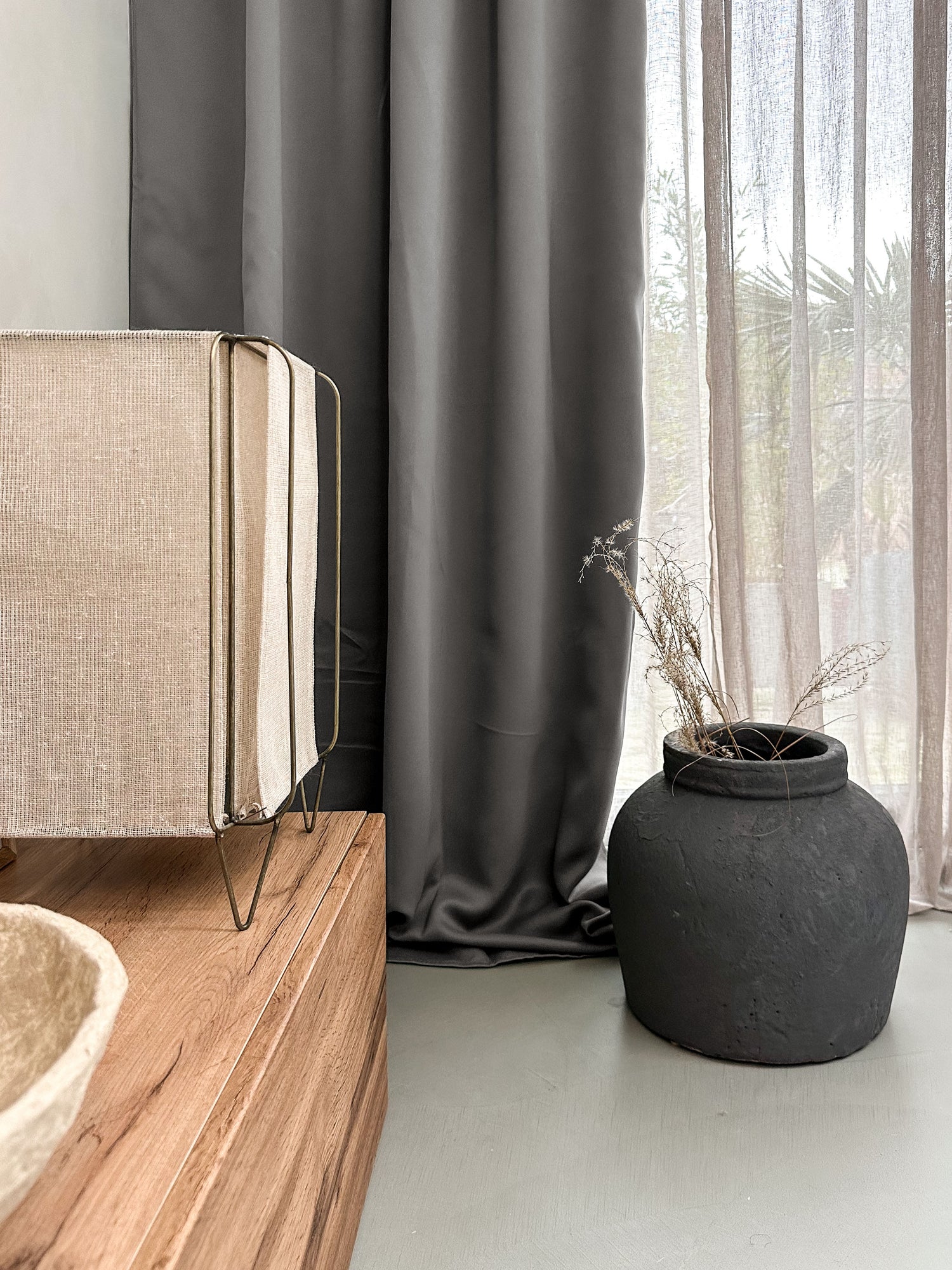 HOOMstyle Kant en Klaar Gordijn - Verduisterend - Met Plooiband