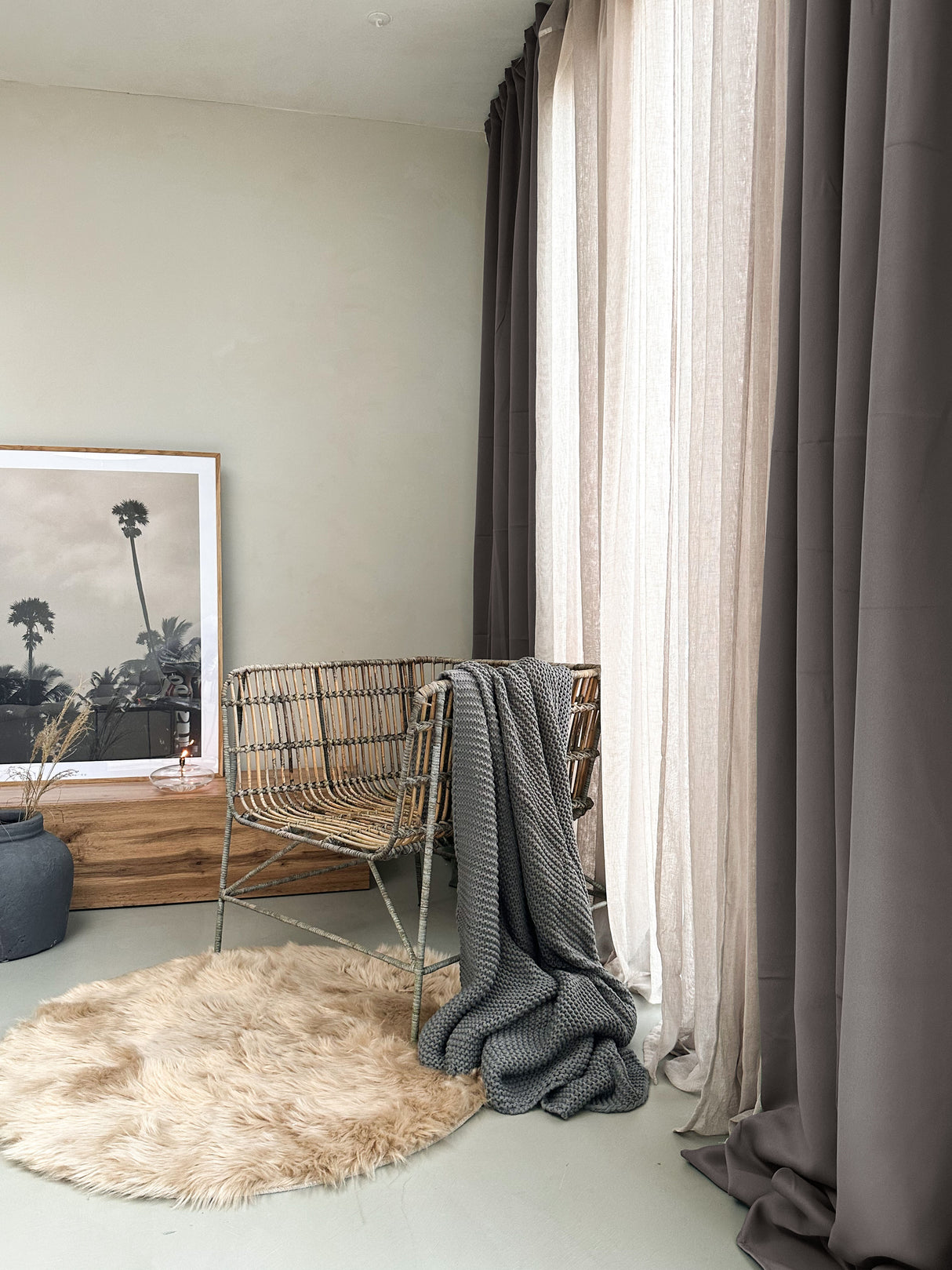 HOOMstyle Kant en Klaar Gordijn - Verduisterend - Met Plooiband