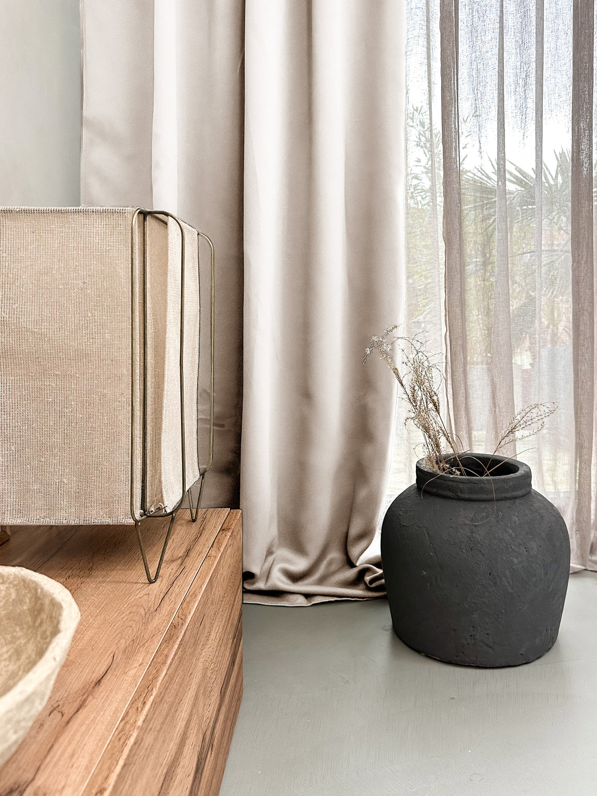 HOOMstyle Kant en Klaar Gordijn - Verduisterend - Met Plooiband