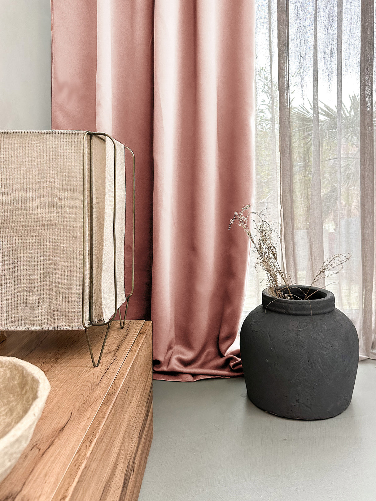 HOOMstyle Kant en Klaar Gordijn - Verduisterend - Met Ringen