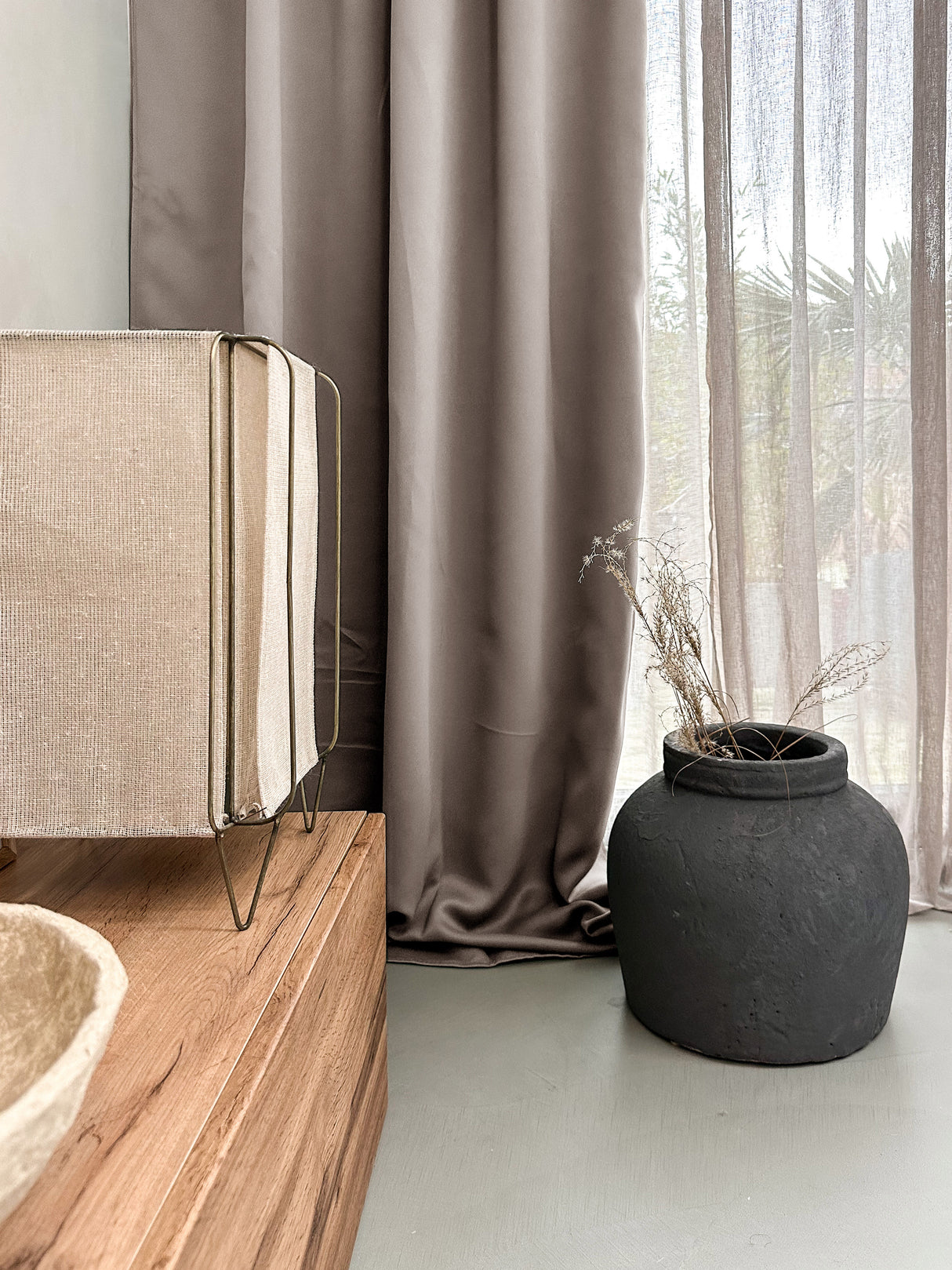 HOOMstyle Rideau Prêt à Poser - Assombrissant - Avec œillets