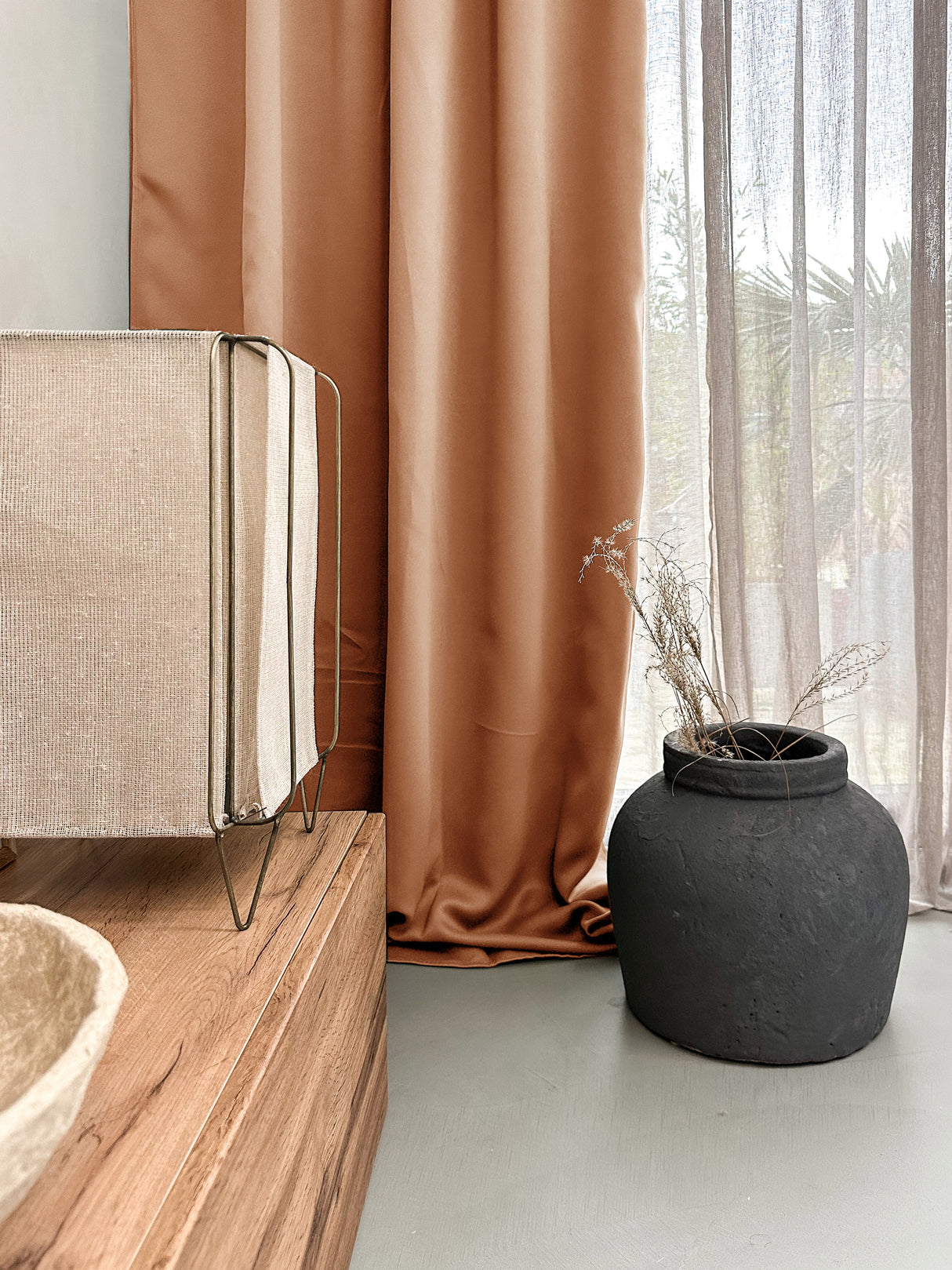 HOOMstyle Rideau Prêt à Poser - Assombrissant - Avec œillets