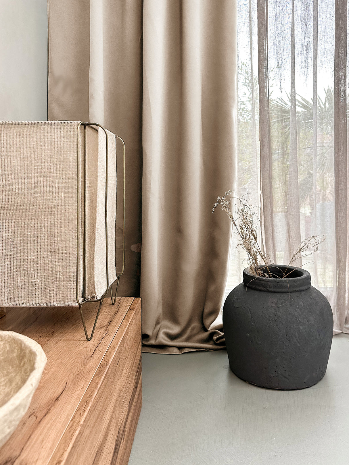 HOOMstyle Kant en Klaar Gordijn - Verduisterend - Met Ringen