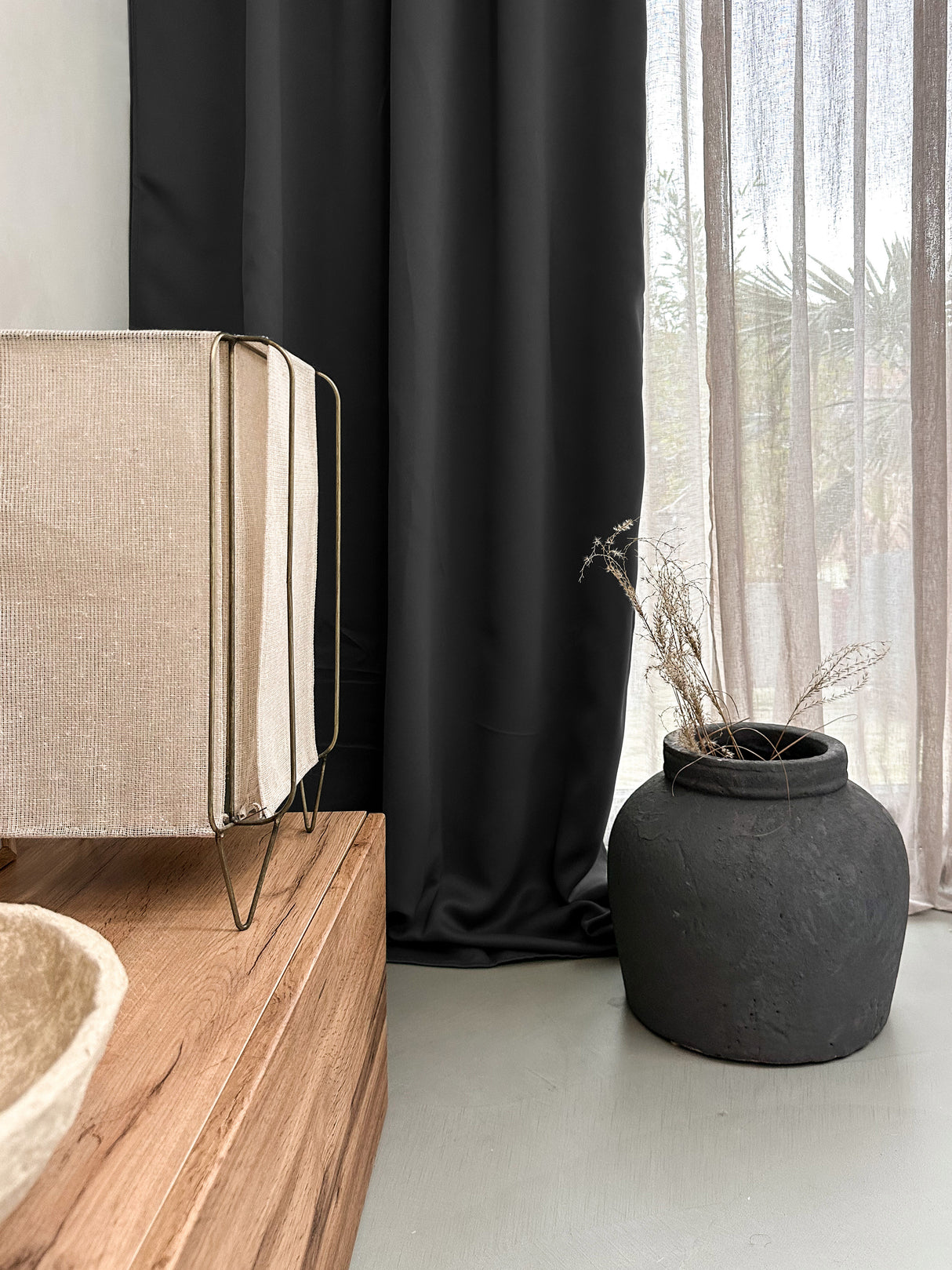 HOOMstyle Kant en Klaar Gordijn - Verduisterend - Met Plooiband