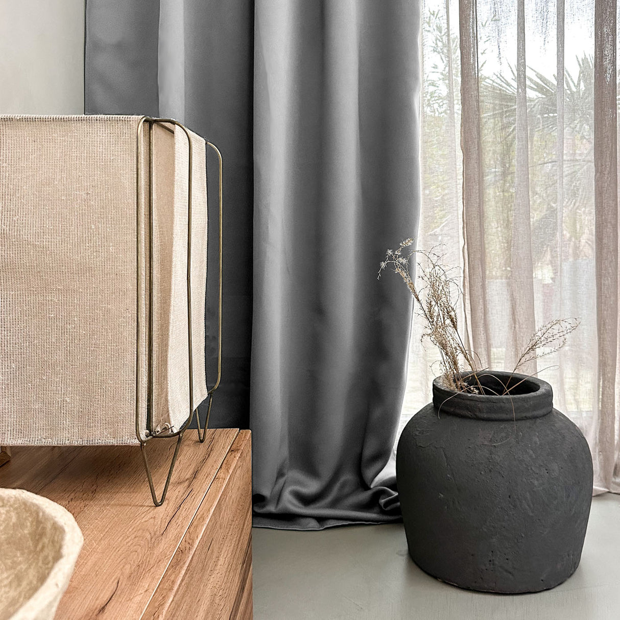 HOOMstyle Ready-Made Curtain - Dim-out - Eyelets