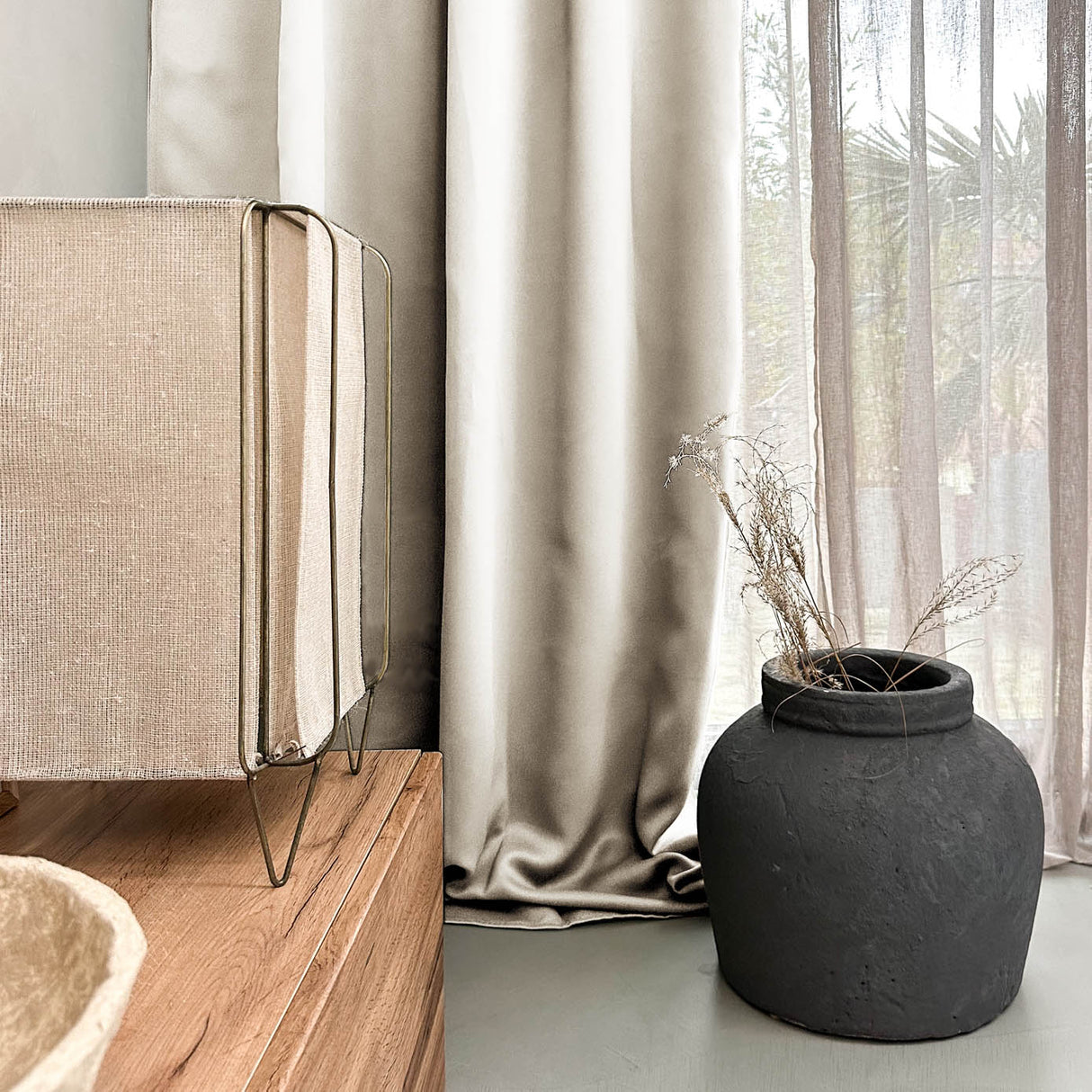 HOOMstyle Rideau Prêt à Poser - Assombrissant - Avec œillets