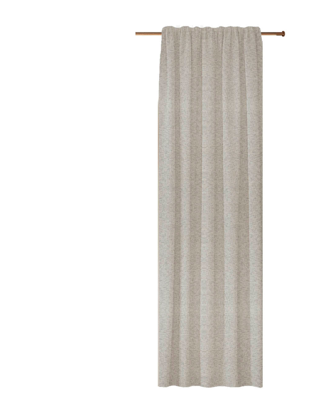 HOOMstyle Ready-Made Curtain Luna - 100% Blackout - Pleated header tape
