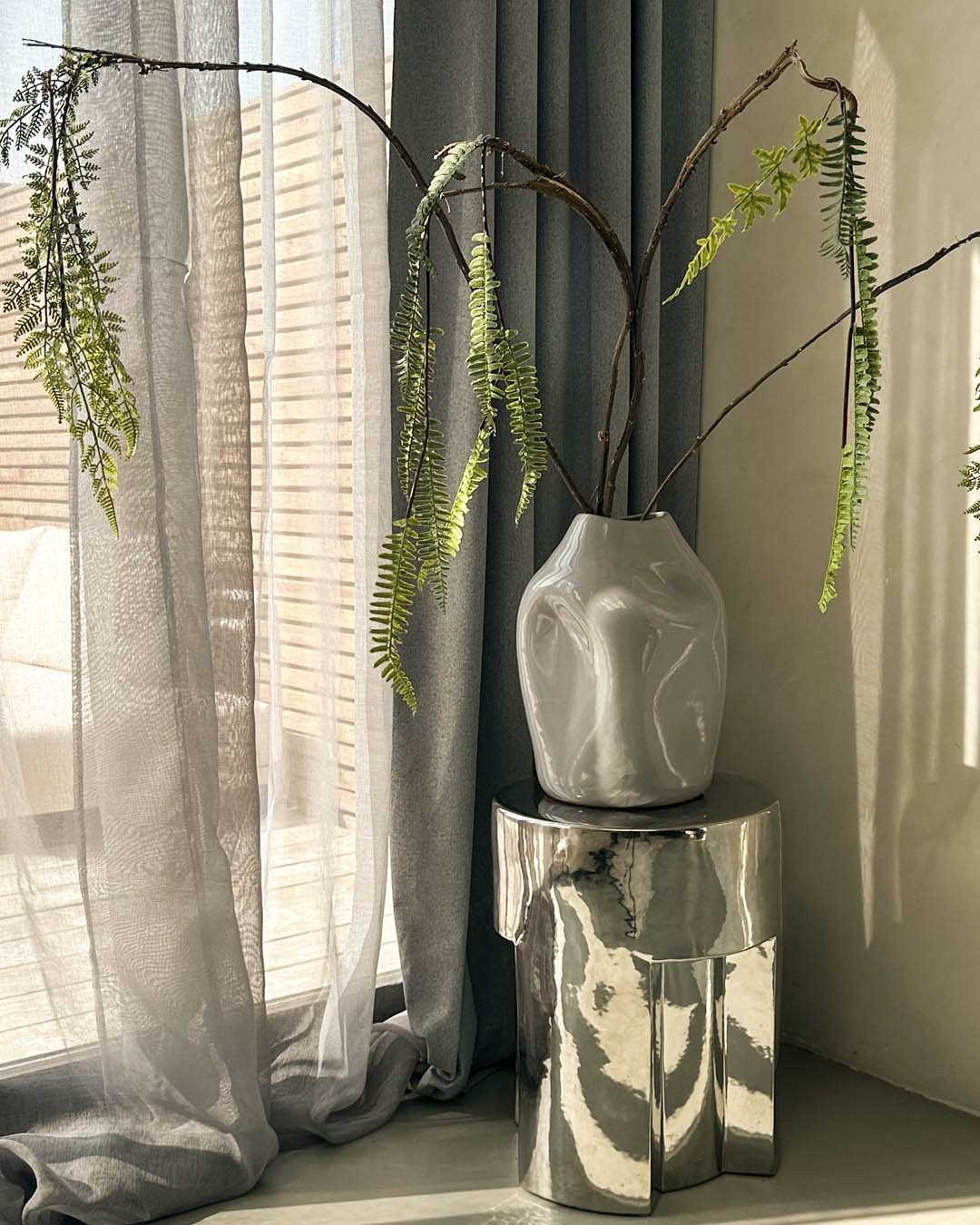 HOOMstyle Rideau Prêt à Poser -  Voilage - Transparent - Avec gallon fronceur