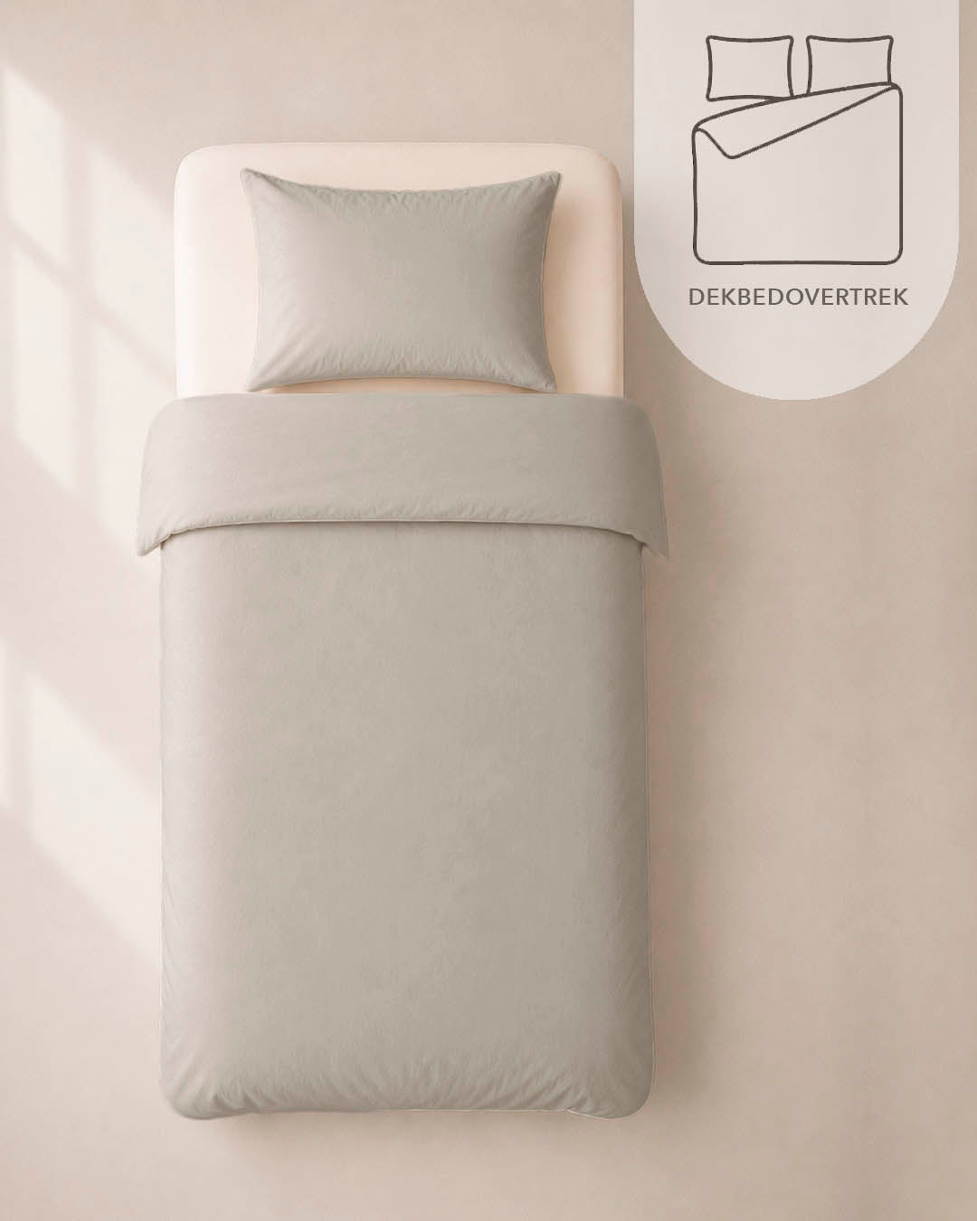 HOOMstyle Dekbedovertrek luxe micro-percale - incl. kussenslopen