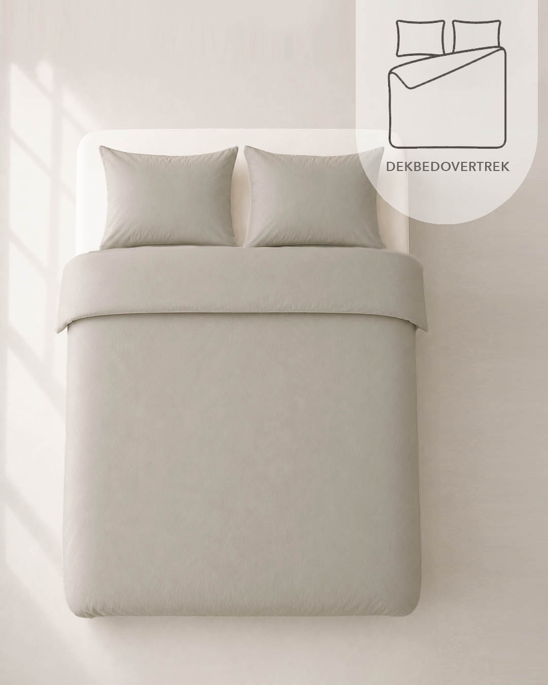 HOOMstyle Dekbedovertrek luxe micro-percale - incl. kussenslopen