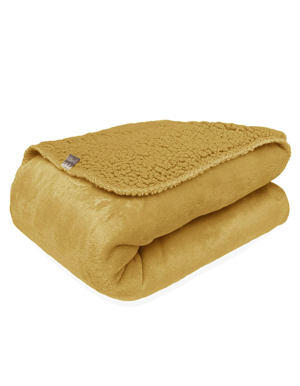 HOOMstyle Plaid Lotus - Fleece Deken - Teddy