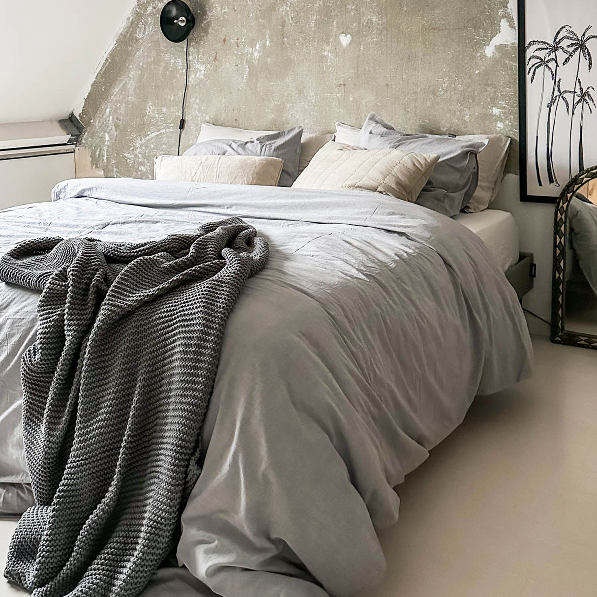 HOOMstyle Plaid Stockholm - Decke - Gebreid