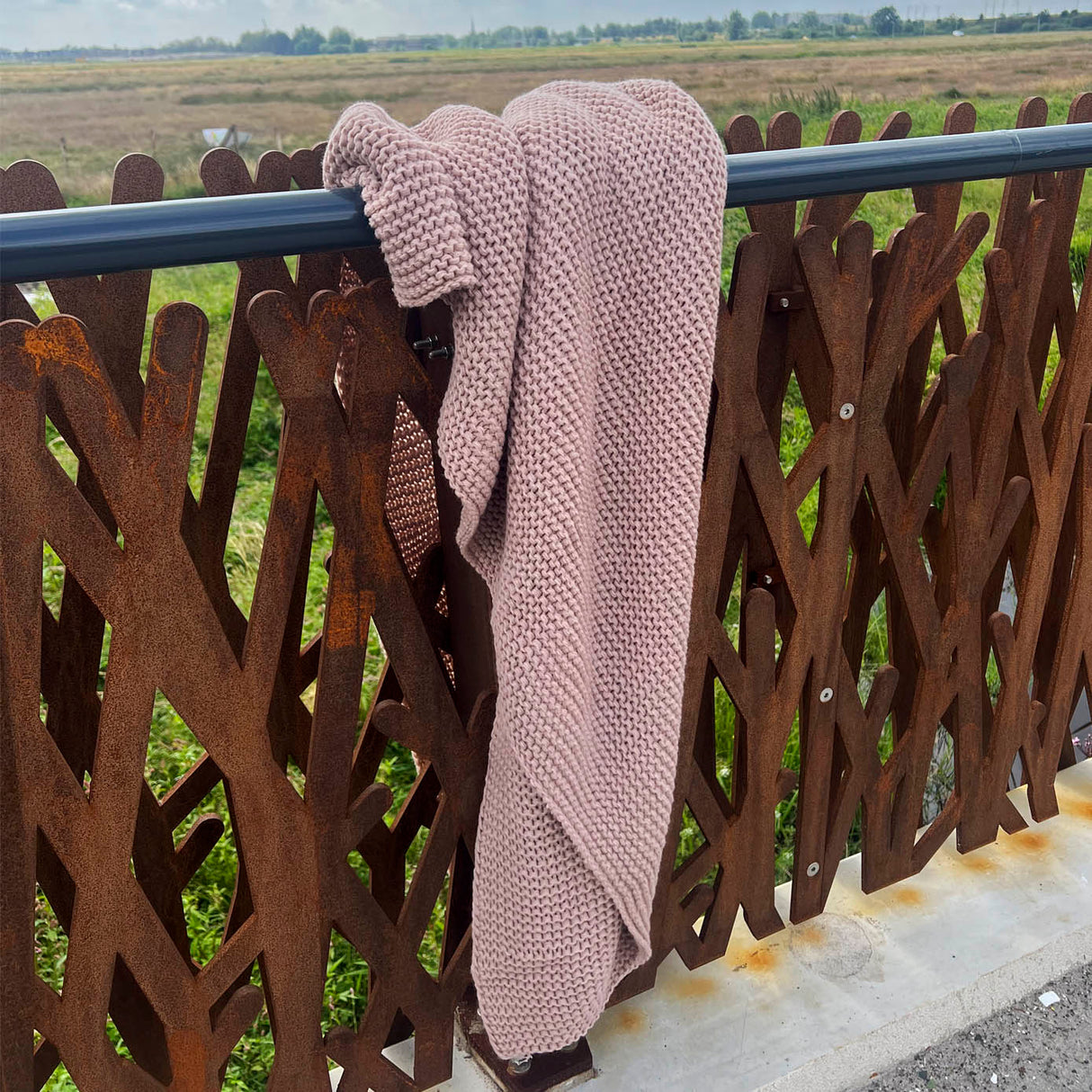 HOOMstyle Plaid Stockholm - Decke - Gebreid