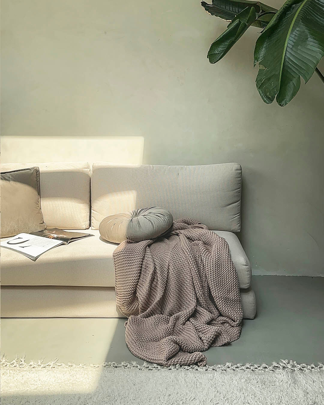 HOOMstyle Plaid Stockholm - Decke - Gebreid