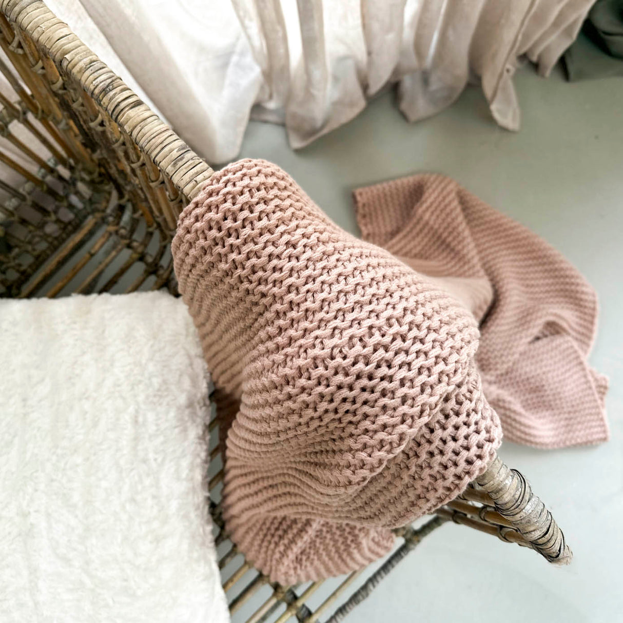 HOOMstyle Plaid Stockholm - Decke - Gebreid