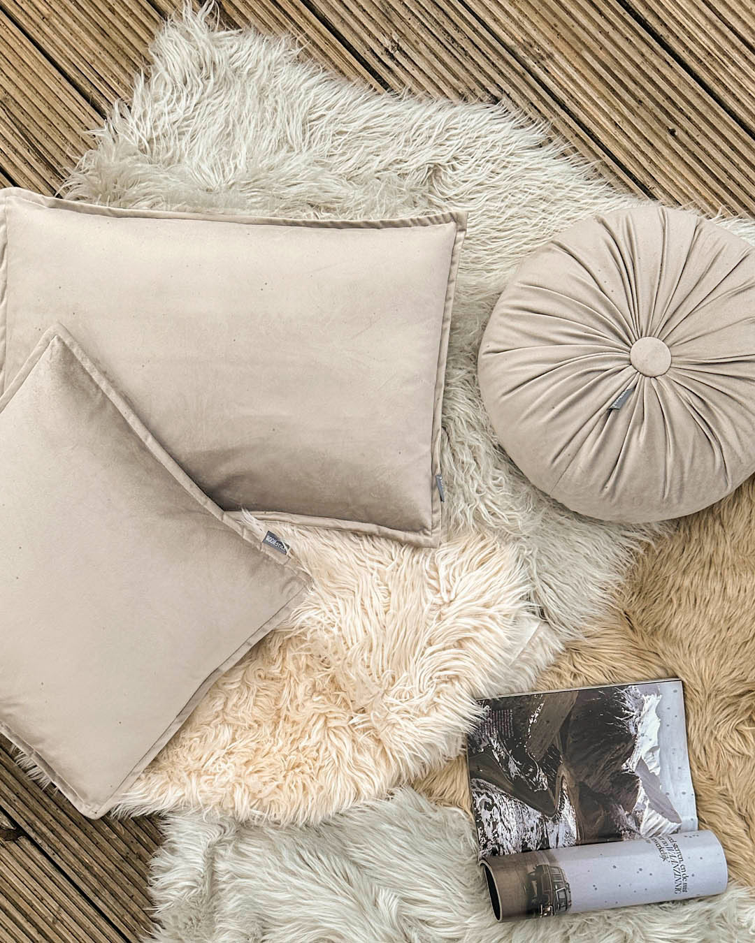 HOOMstyle Kussen Kiki - Sierkussen - Fluweel