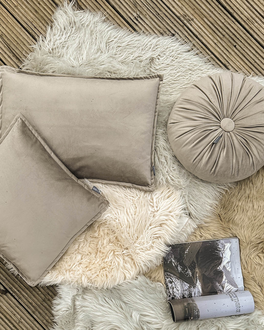 HOOMstyle Kussen Kiki - Sierkussen - Fluweel