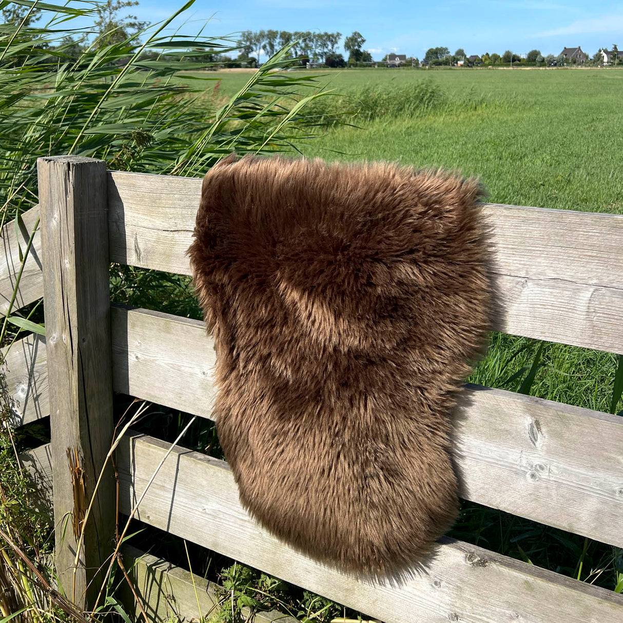 HOOMstyle Schapenvacht Oslo - Imitatie Dierenvel - Vloerkleed