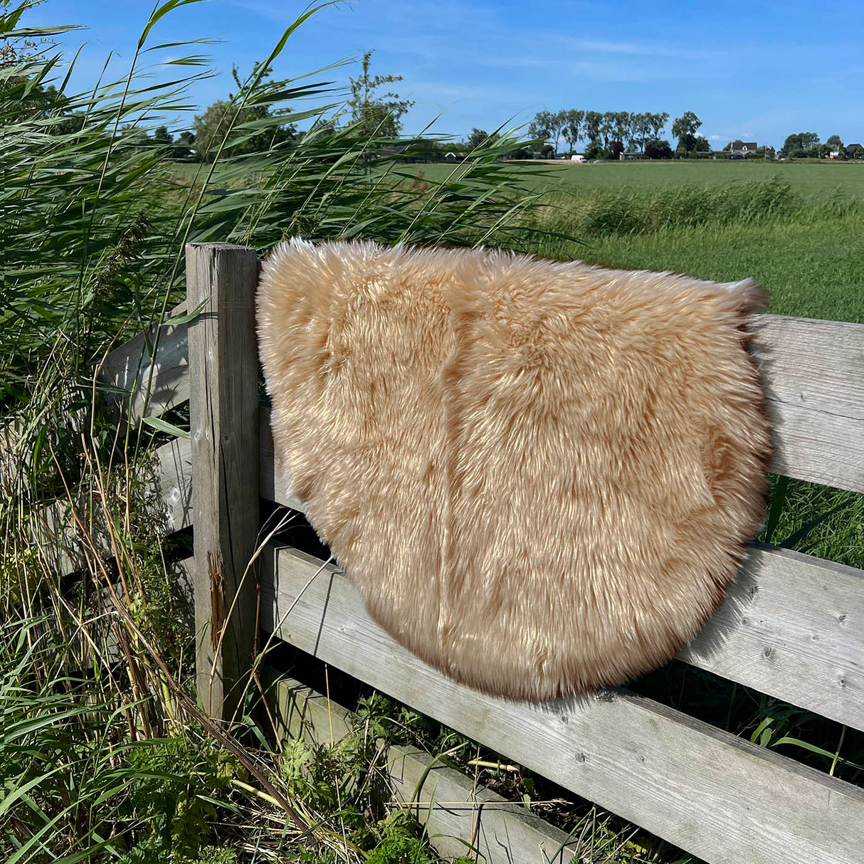 HOOMstyle Schapenvacht Reykjavik - Imitatie Dierenvel - Vloerkleed