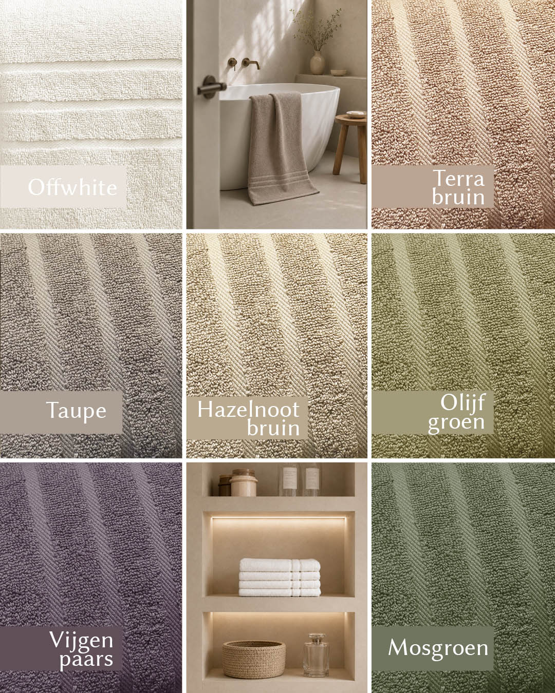 HOOMstyle towels - Boutique - 100% cotton 650 gr/m2