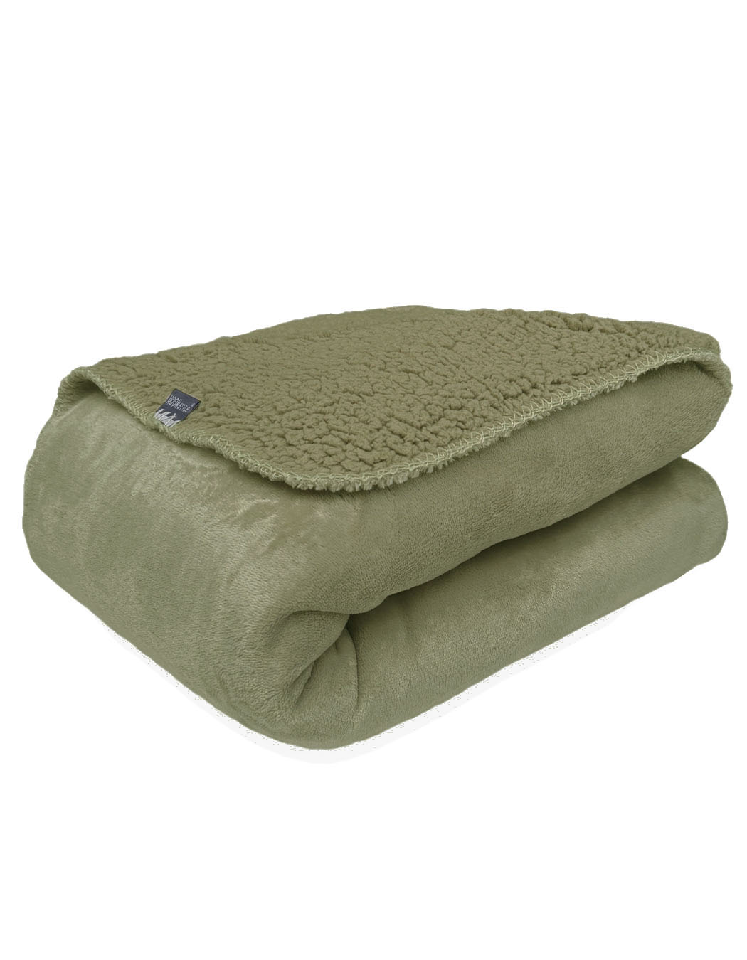 HOOMstyle Plaid Lotus - Fleece Deken - Teddy