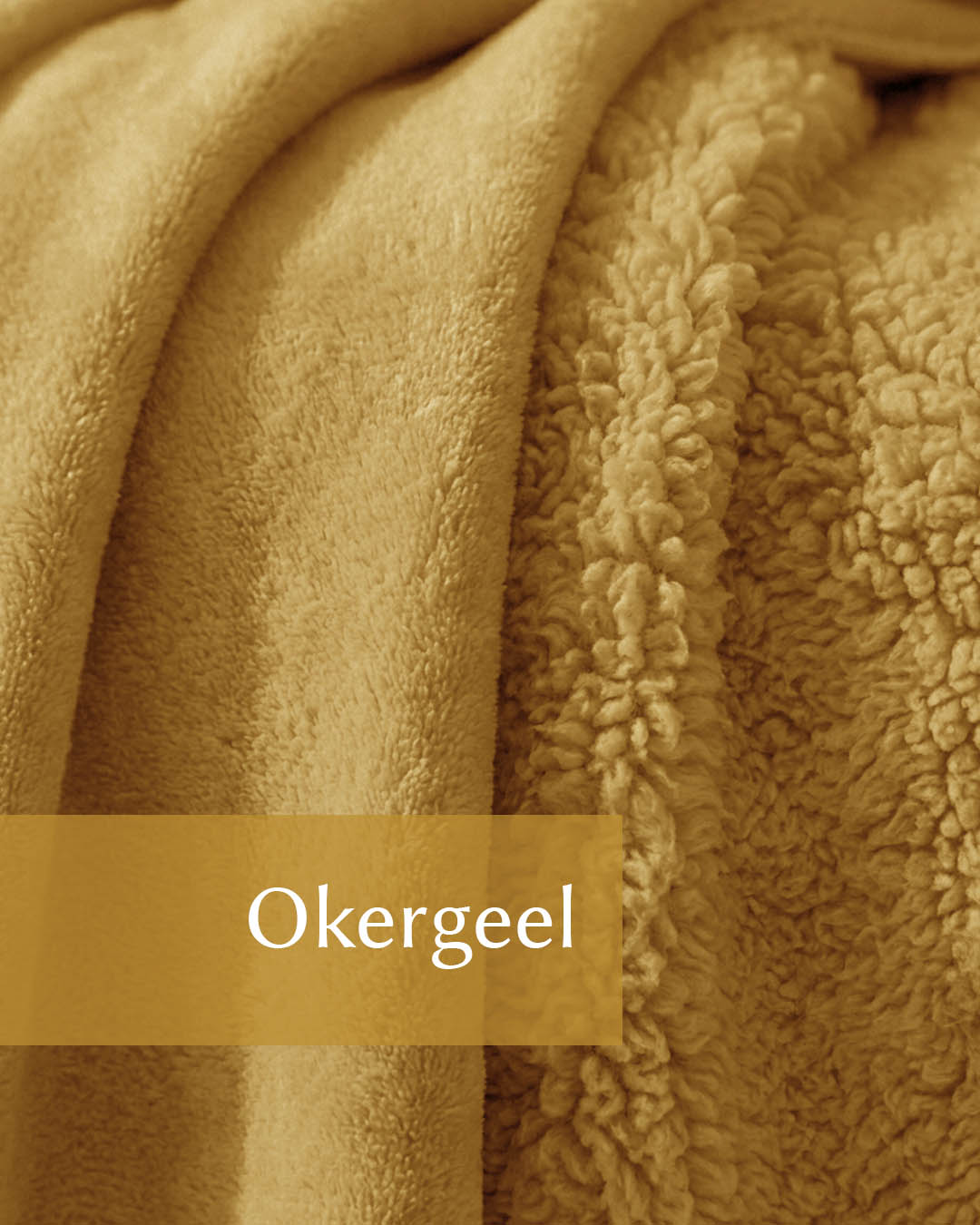 HOOMstyle Plaid Lotus - Fleece Deken - Teddy