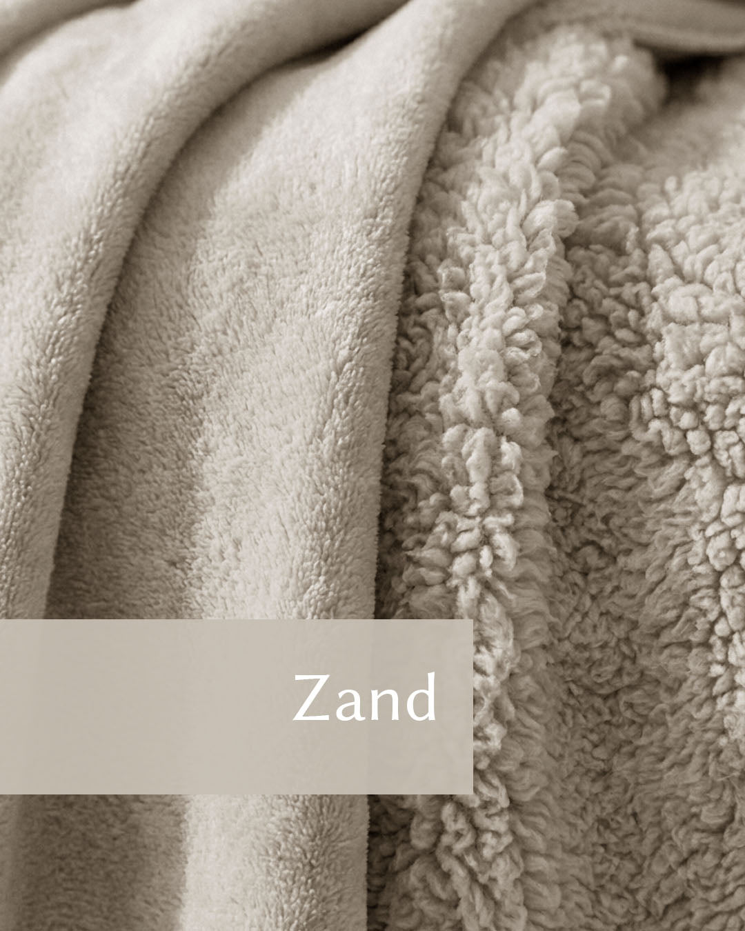 HOOMstyle Plaid Lotus - Fleece Deken - Teddy