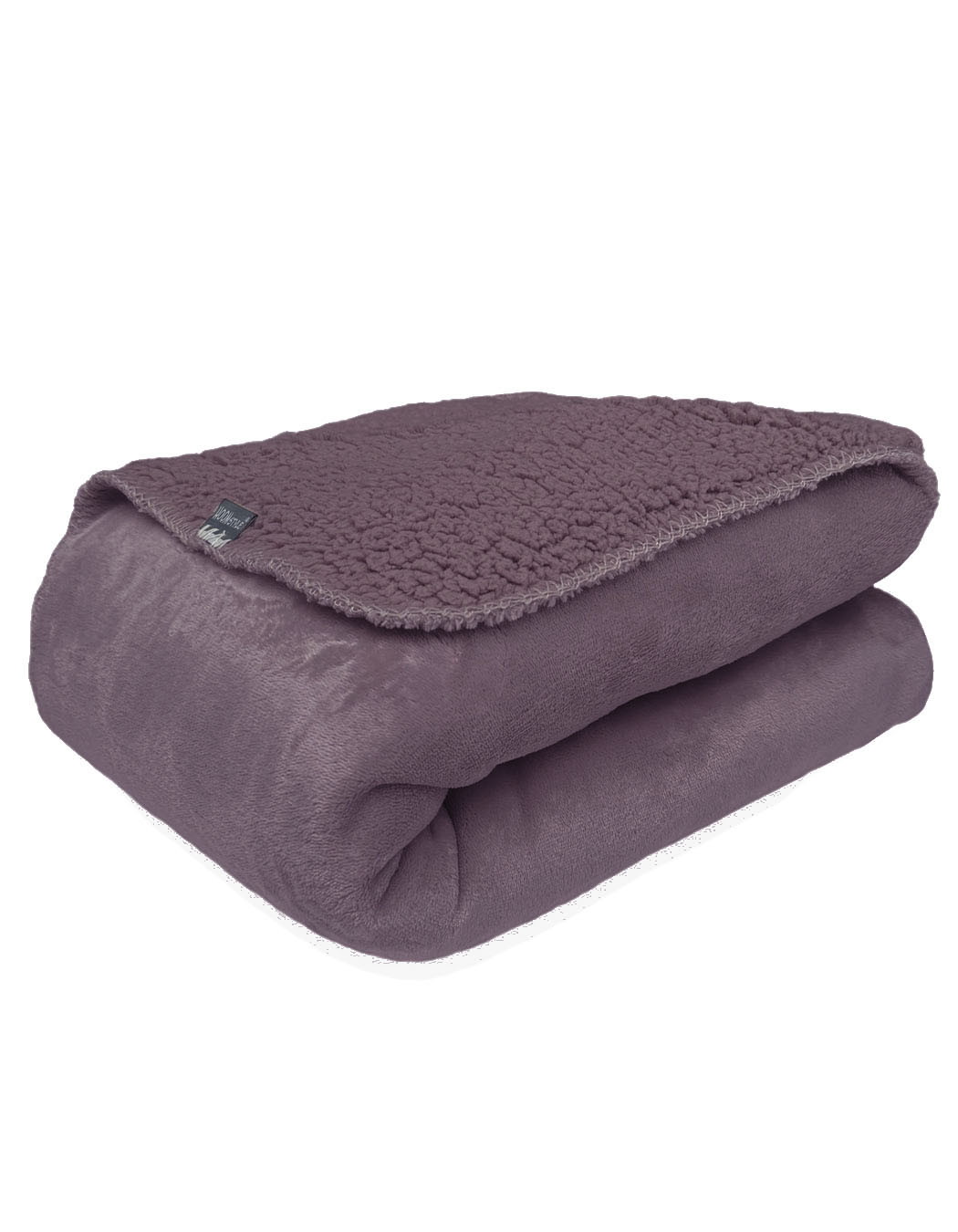 HOOMstyle Plaid Lotus - Fleece Deken - Teddy