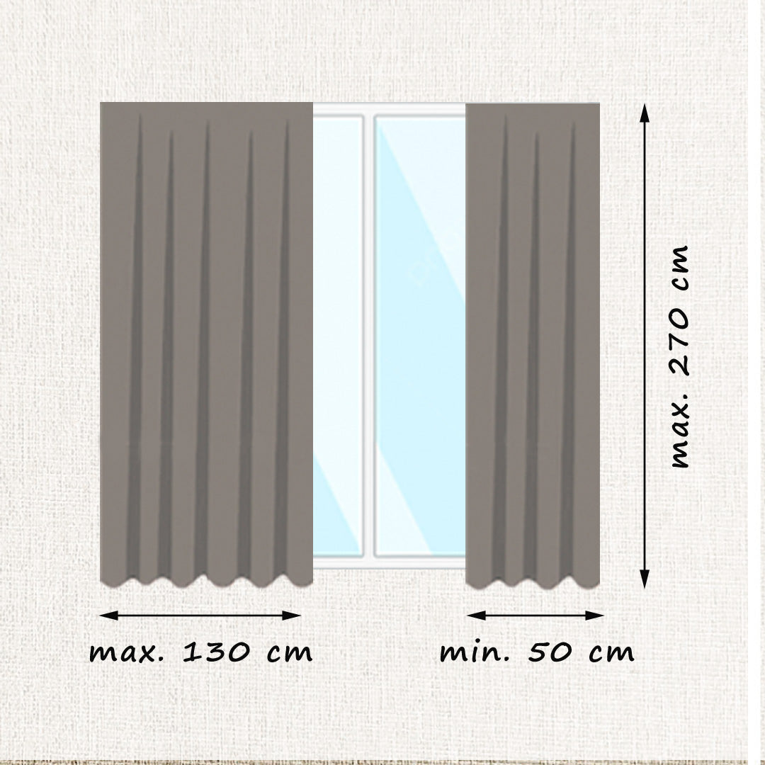HOOMstyle Ready Made Curtain Noa - Inbetween - Eyelets