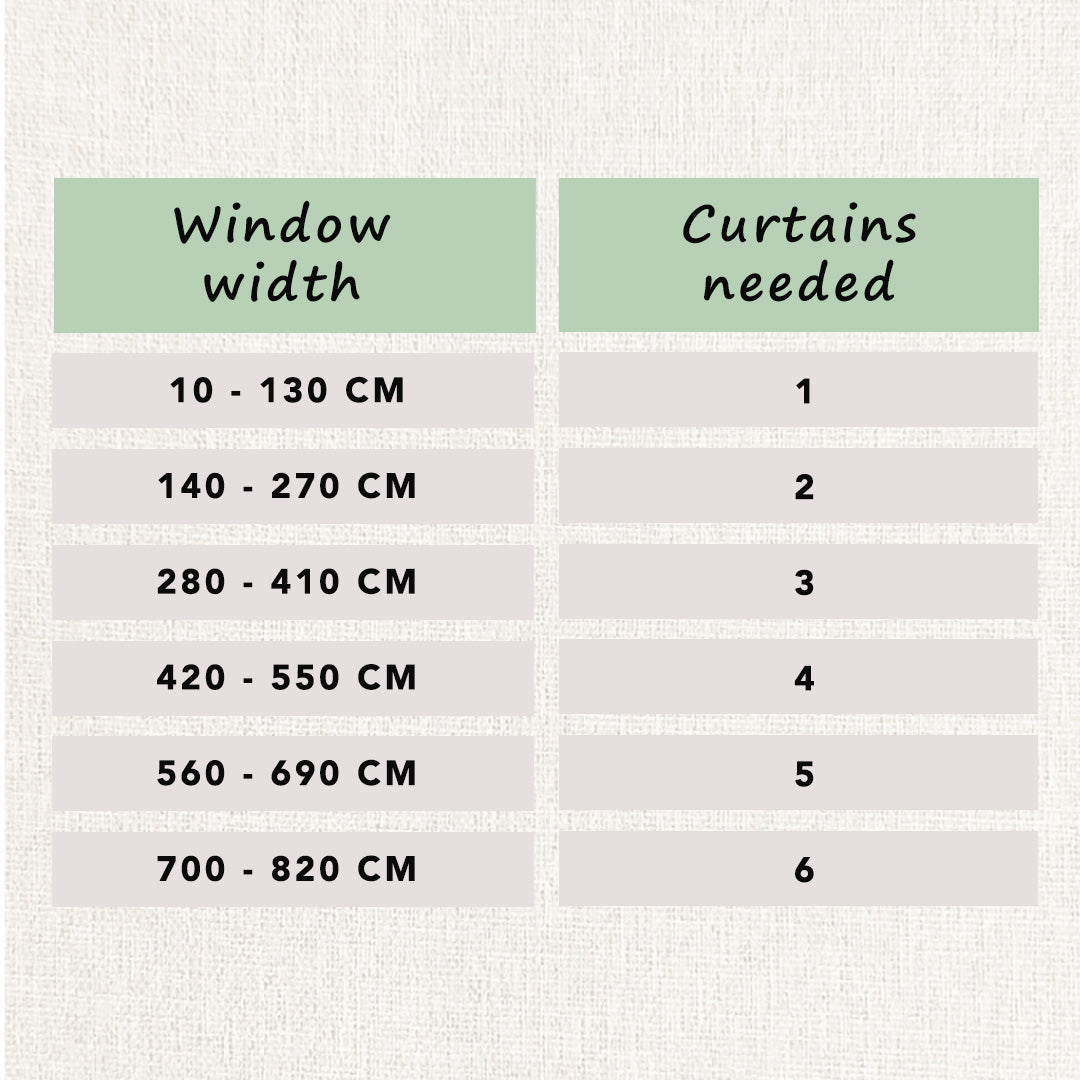 HOOMstyle Kant en Klaar Gordijn Noa - Inbetween - Met Ringen