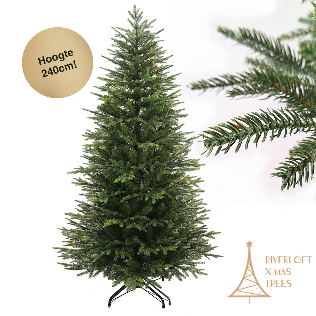 Weihnachtsbaum Excellent Slim - Weihnachtsbaum schmal - grün - gemischt pvc/pe