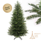 Weihnachtsbaum Excellent Slim - Weihnachtsbaum schmal - grün - gemischt pvc/pe