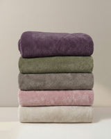 HOOMstyle Plaid Lotus - Fleece Deken - Teddy