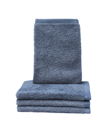 HOOMstyle Washandjes Elegance - 4 stuks - 100% Soft Cotton 650gr