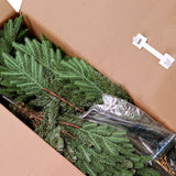 Christmas Tree Excellent Slim - artificial Christmas tree narrow - mix pvc/pe